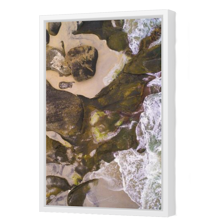 Thumbnail for Canvas - White Floating Frame
