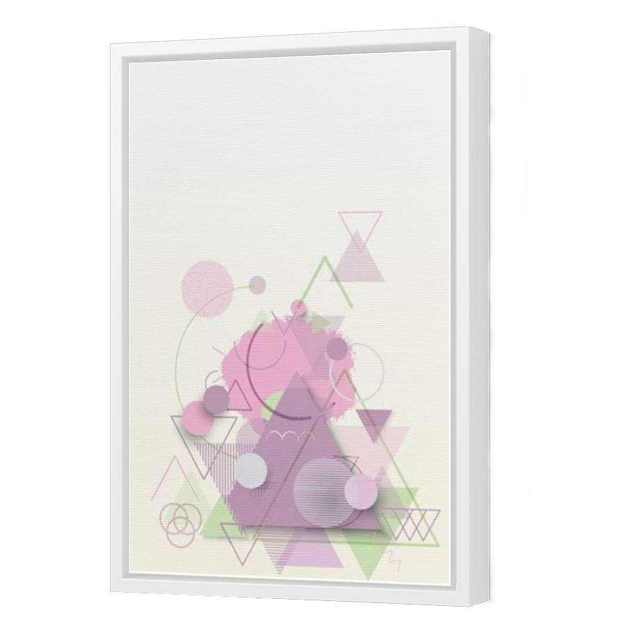 Thumbnail for Canvas - White Floating Frame