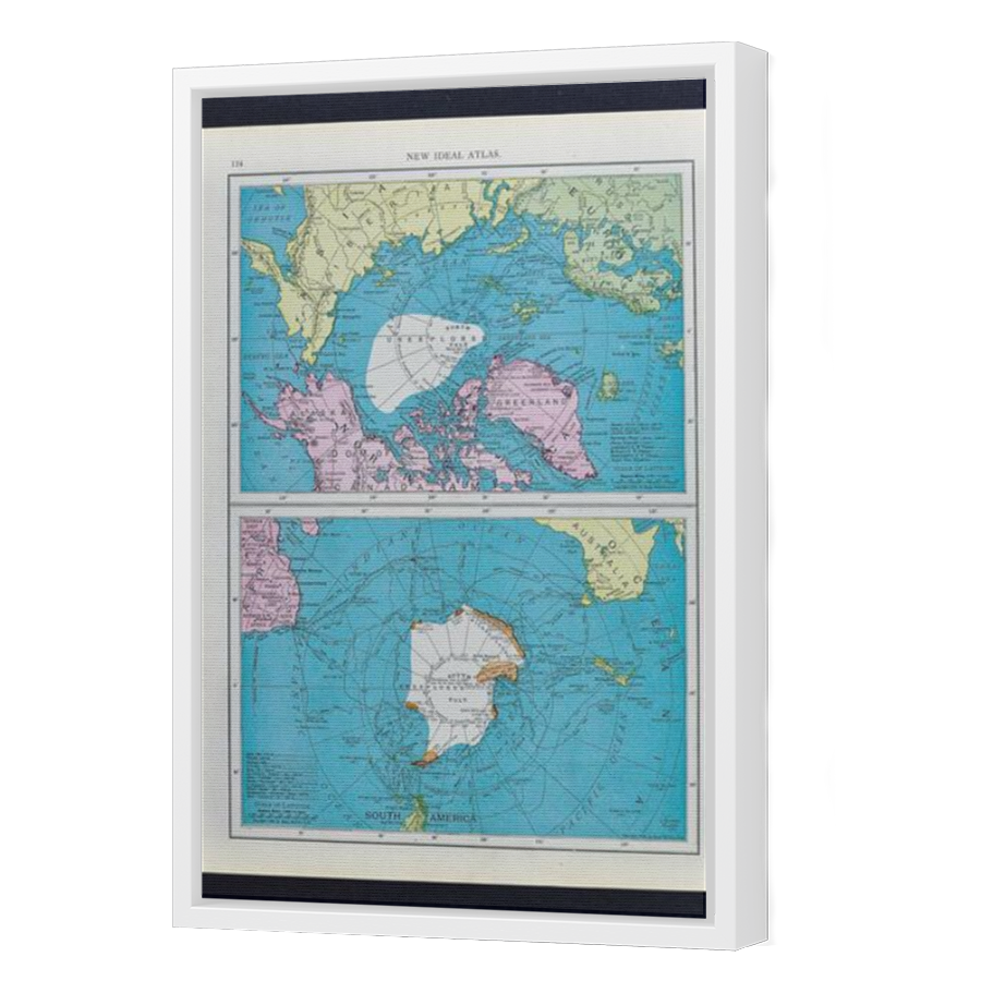 Thumbnail for Canvas - White Floating Frame