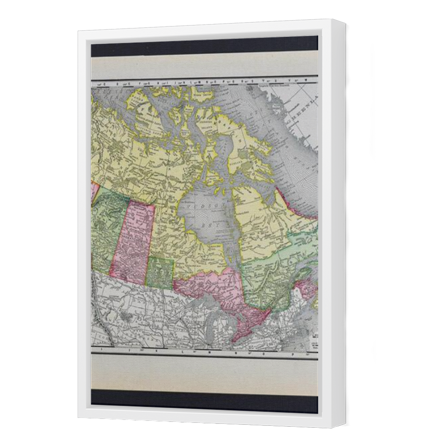 Thumbnail for Canvas - White Floating Frame