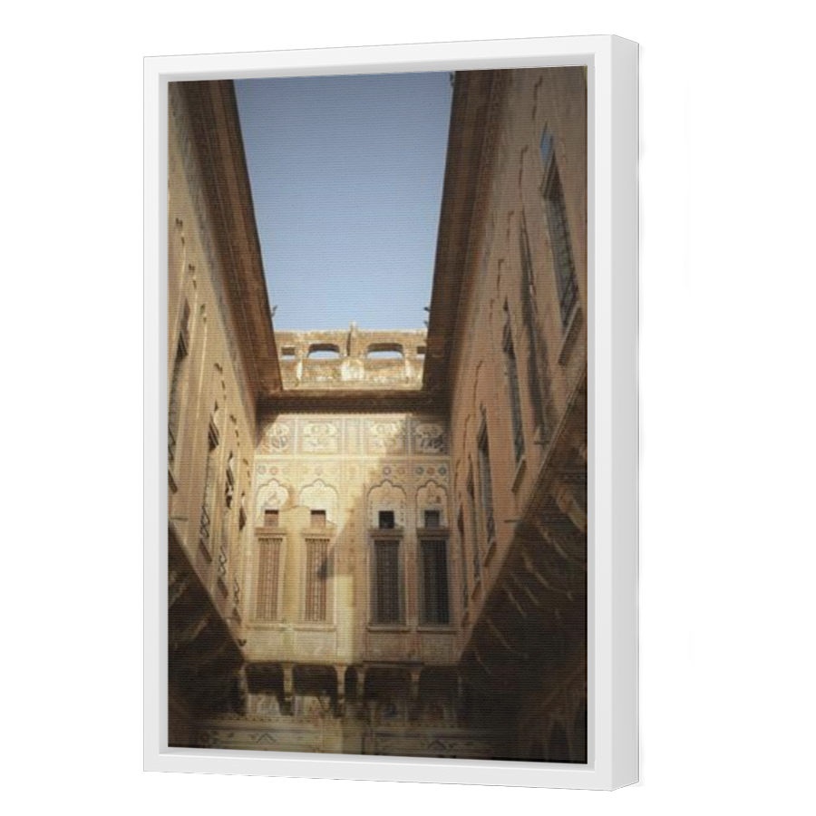 Thumbnail for Canvas - White Floating Frame