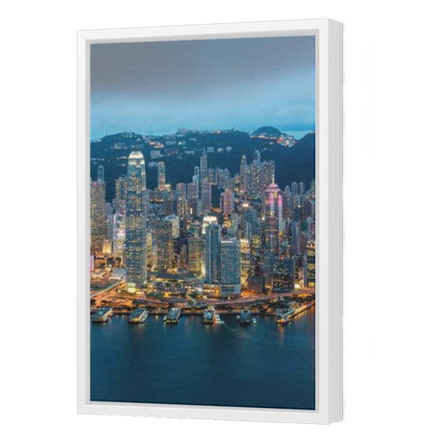 Thumbnail for Canvas - White Floating Frame