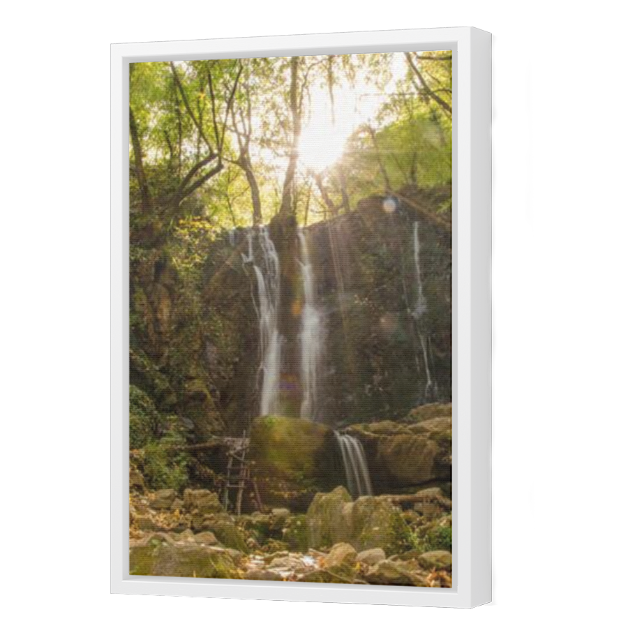 Thumbnail for Canvas - White Floating Frame