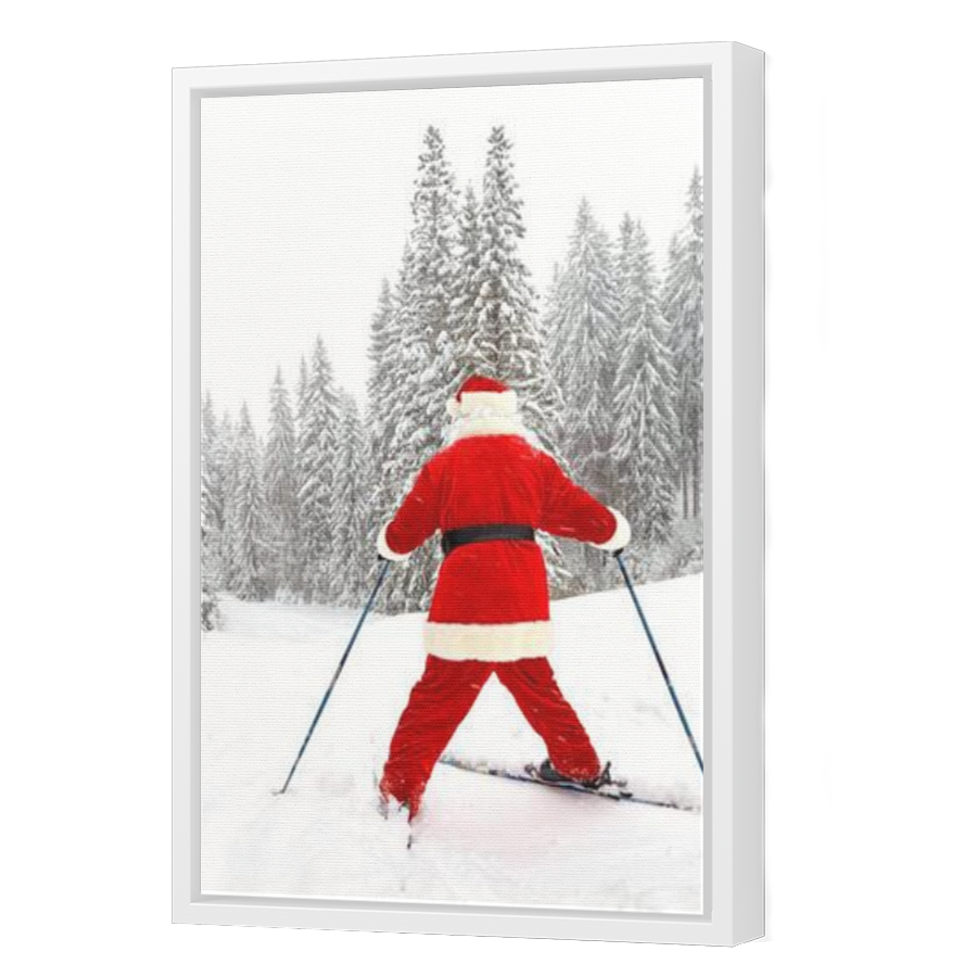 Thumbnail for Canvas - White Floating Frame