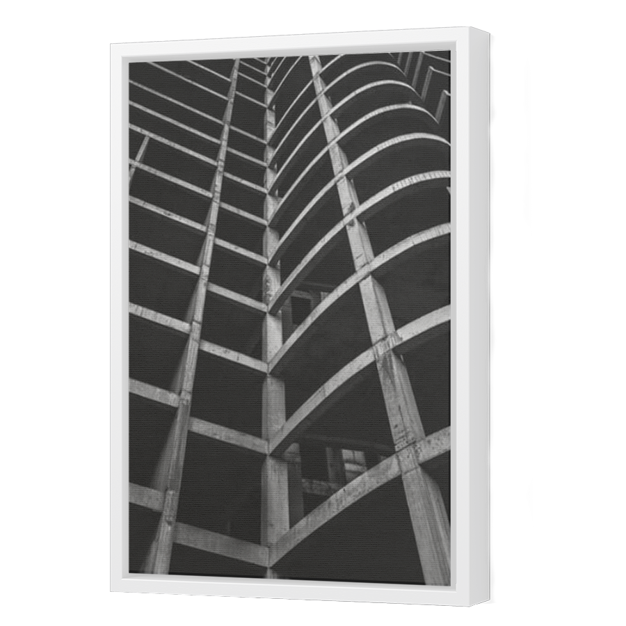 Thumbnail for Canvas - White Floating Frame