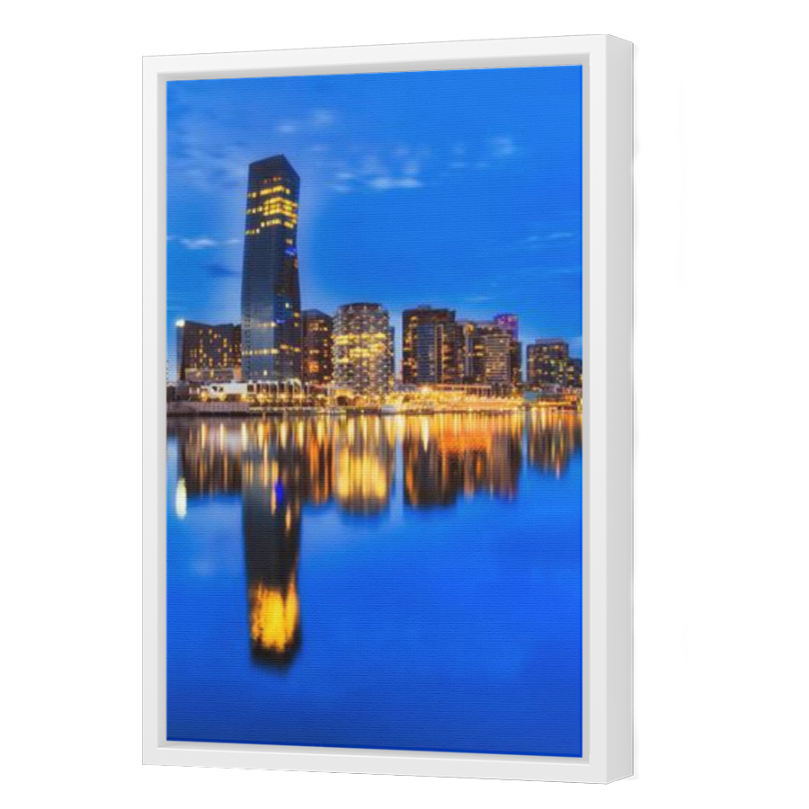 Thumbnail for Canvas - White Floating Frame