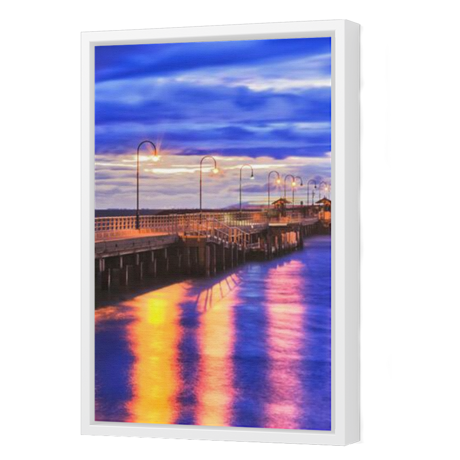 Thumbnail for Canvas - White Floating Frame