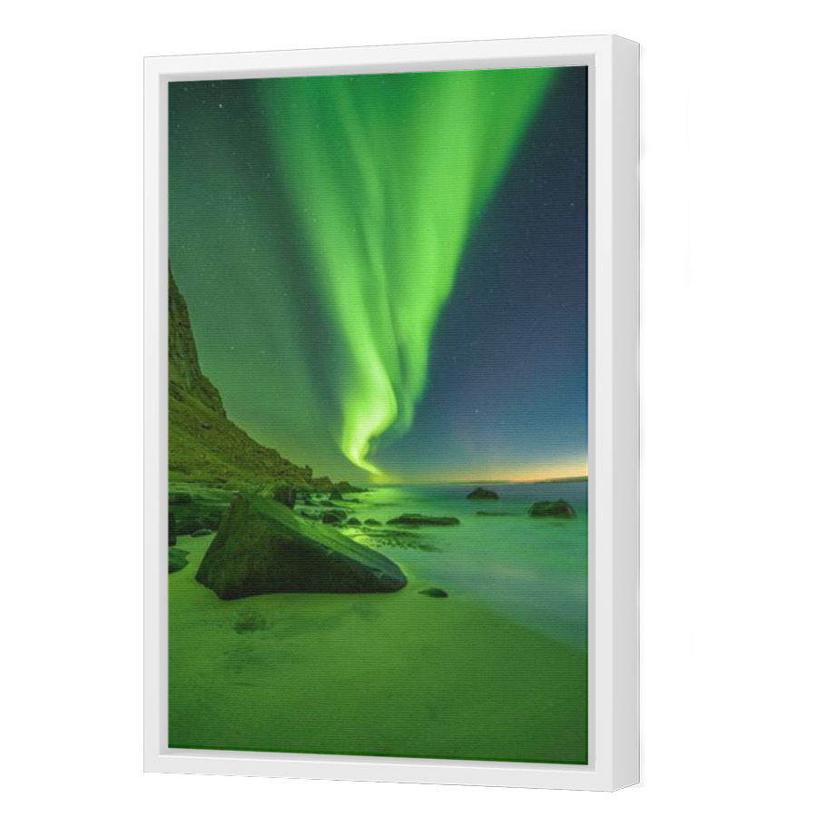 Thumbnail for Canvas - White Floating Frame