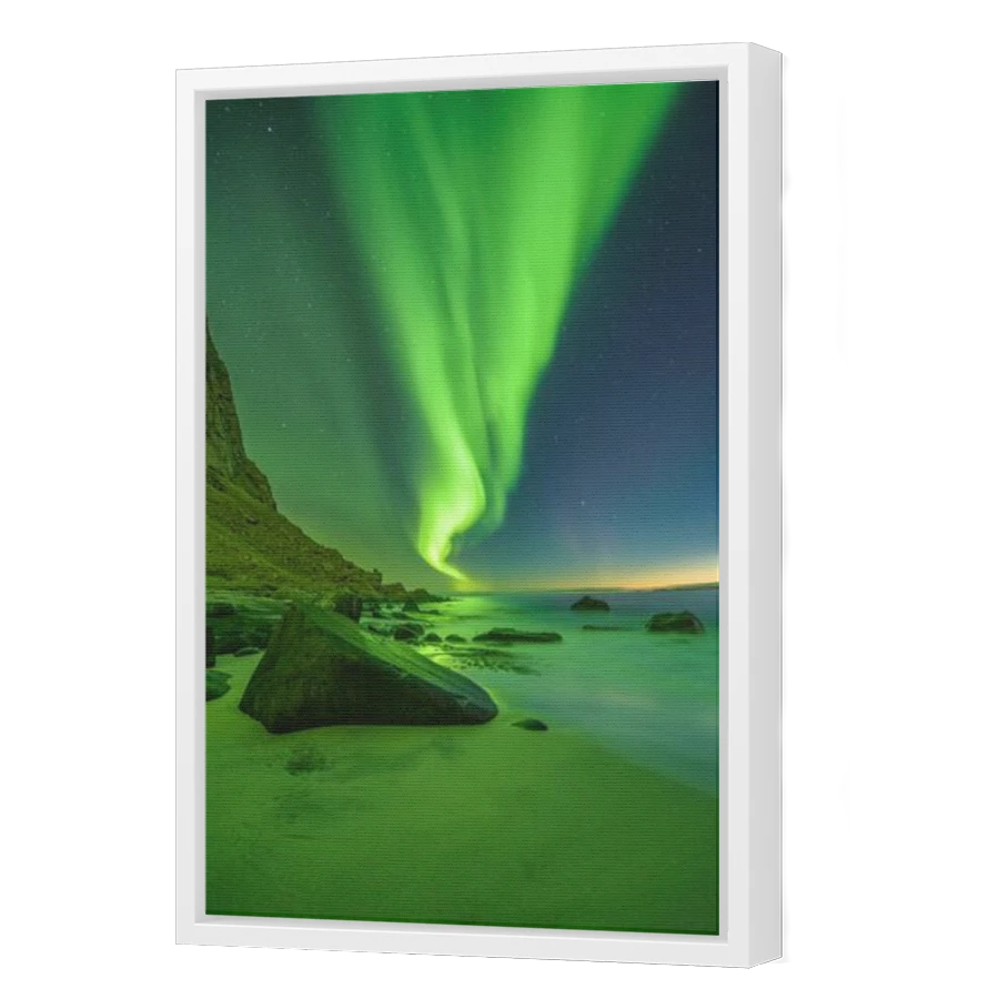 Thumbnail for Canvas - White Floating Frame