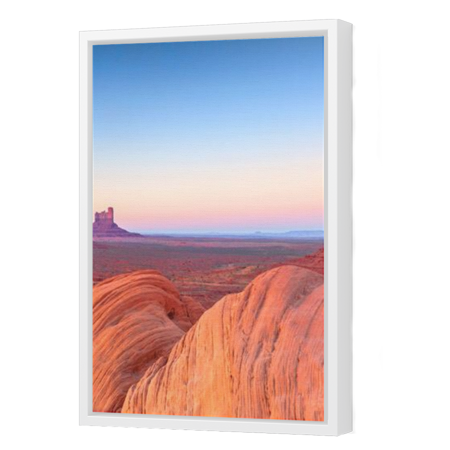 Thumbnail for Canvas - White Floating Frame