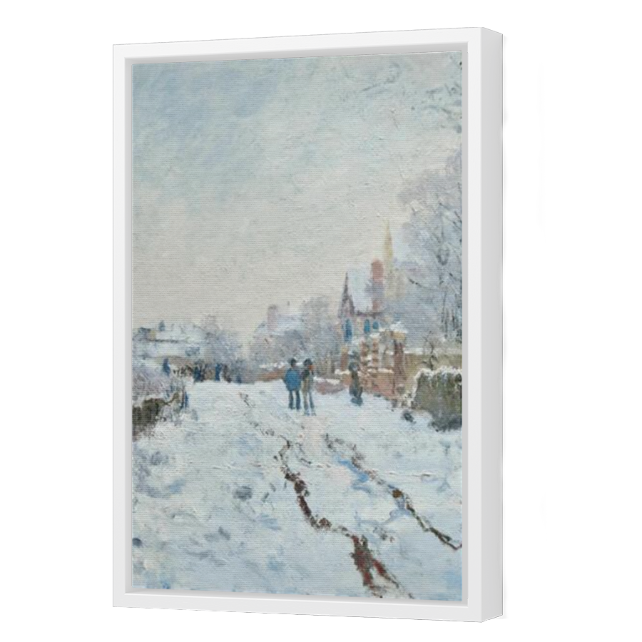 Thumbnail for Canvas - White Floating Frame