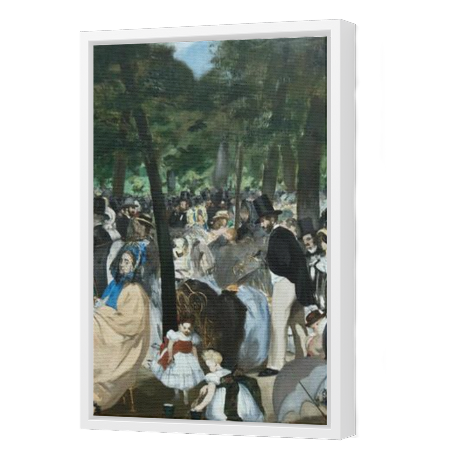 Thumbnail for Canvas - White Floating Frame