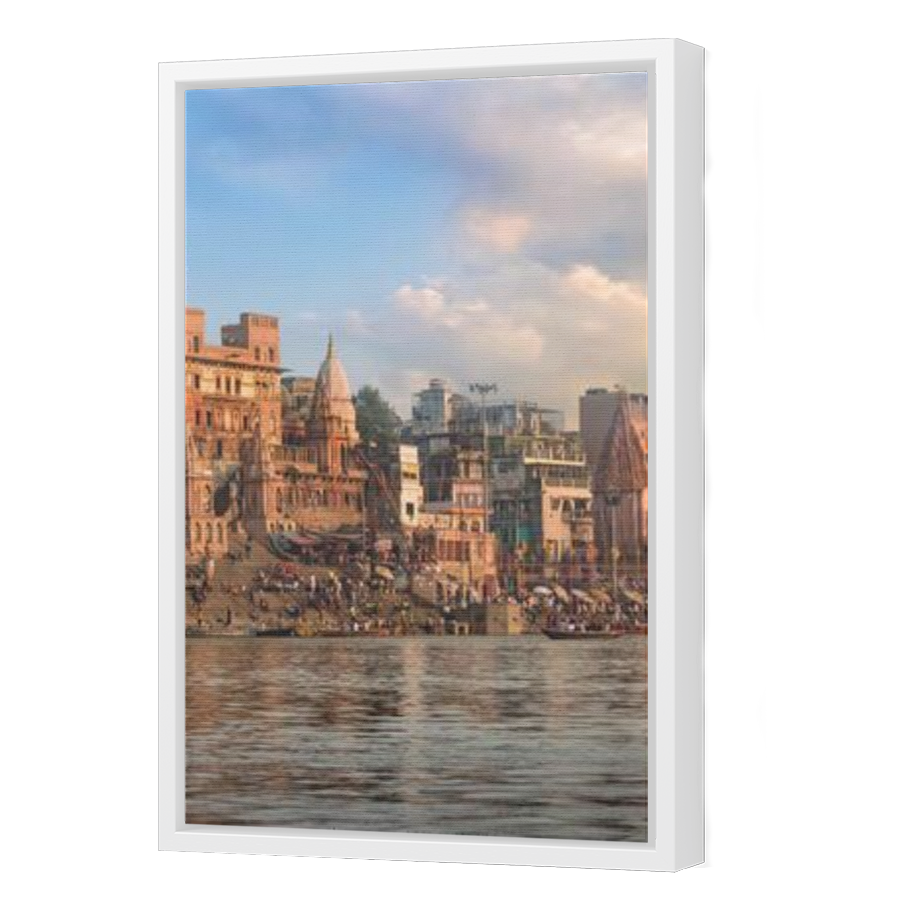 Thumbnail for Canvas - White Floating Frame