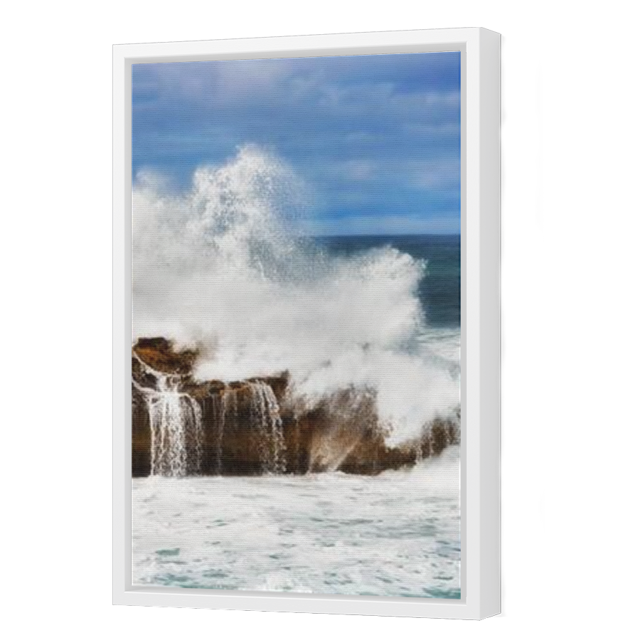 Thumbnail for Canvas - White Floating Frame