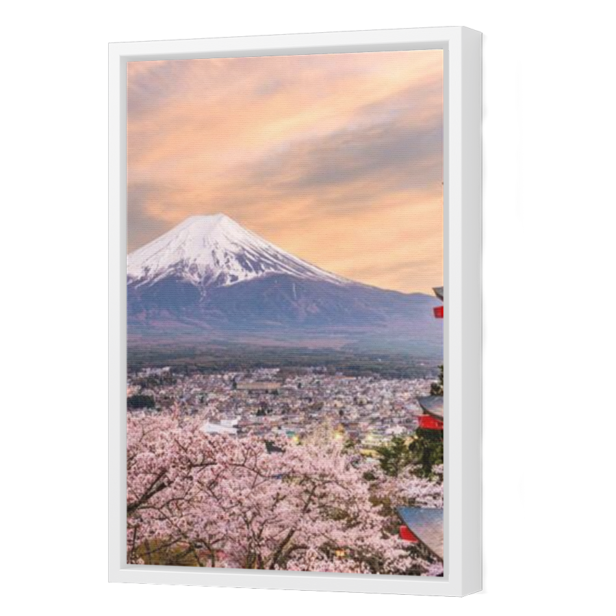 Thumbnail for Canvas - White Floating Frame