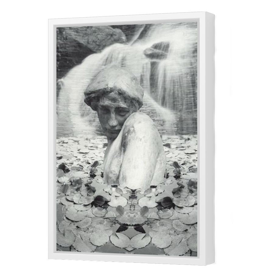 Thumbnail for Canvas - White Floating Frame