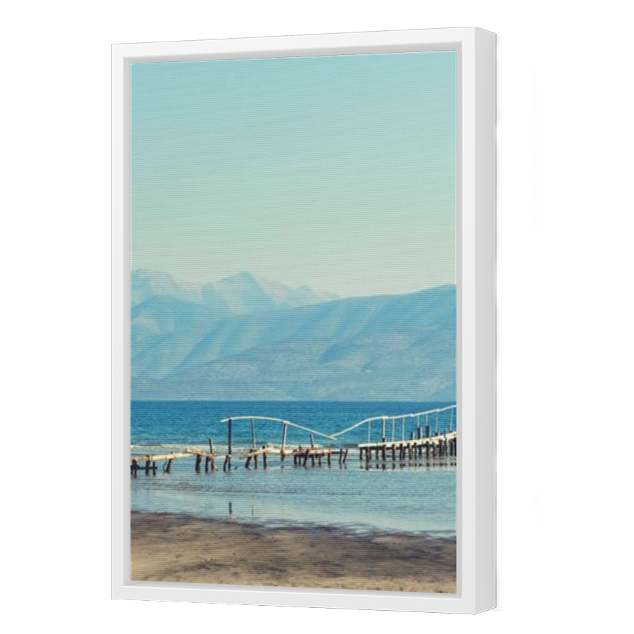 Thumbnail for Canvas - White Floating Frame