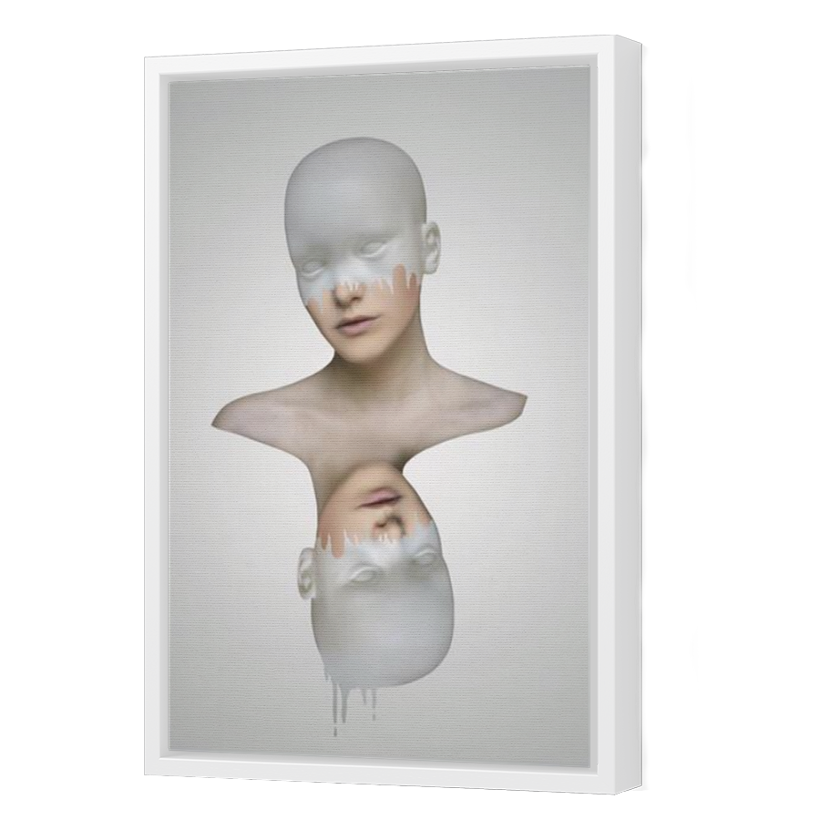 Thumbnail for Canvas - White Floating Frame