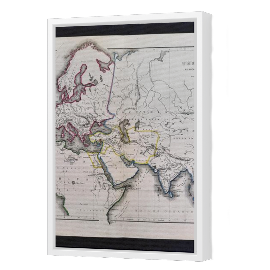 Thumbnail for Canvas - White Floating Frame