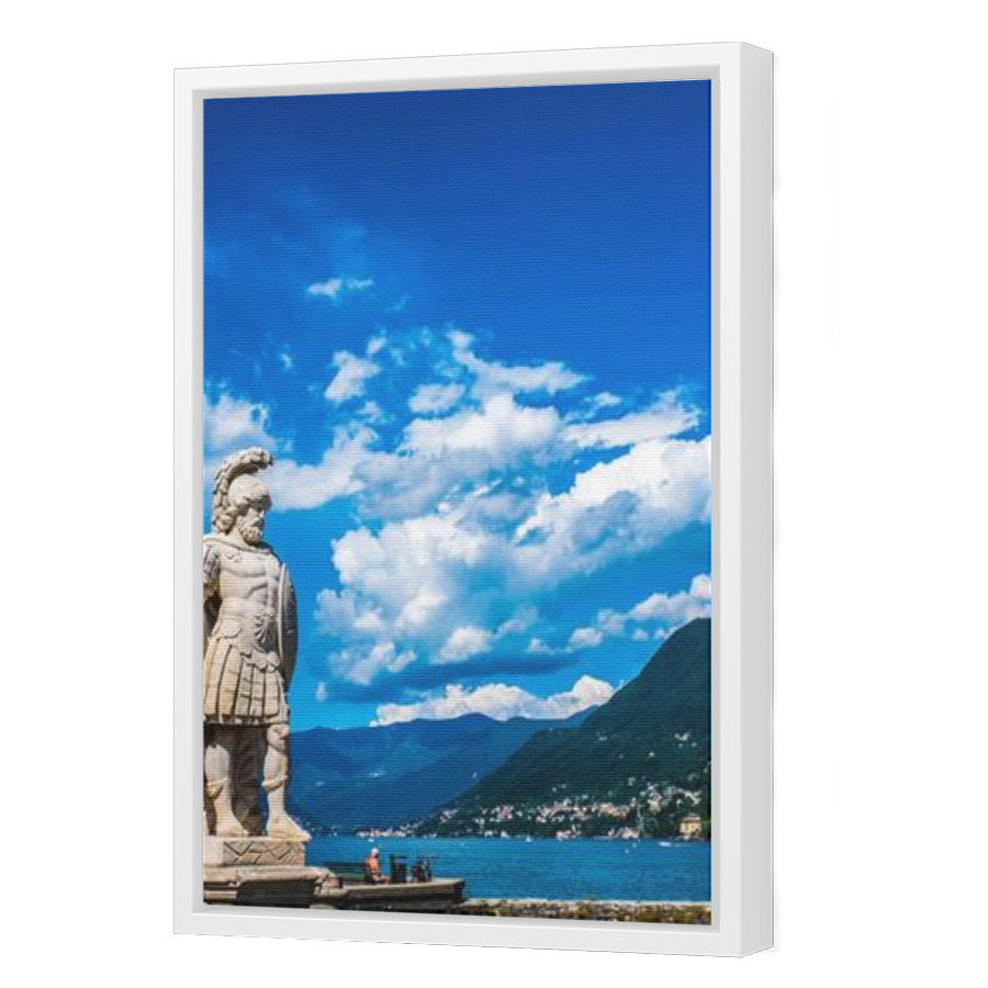 Thumbnail for Canvas - White Floating Frame