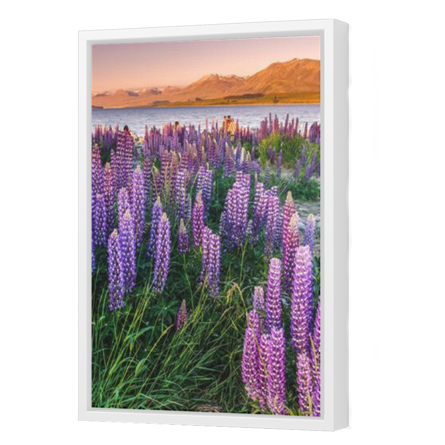 Thumbnail for Canvas - White Floating Frame