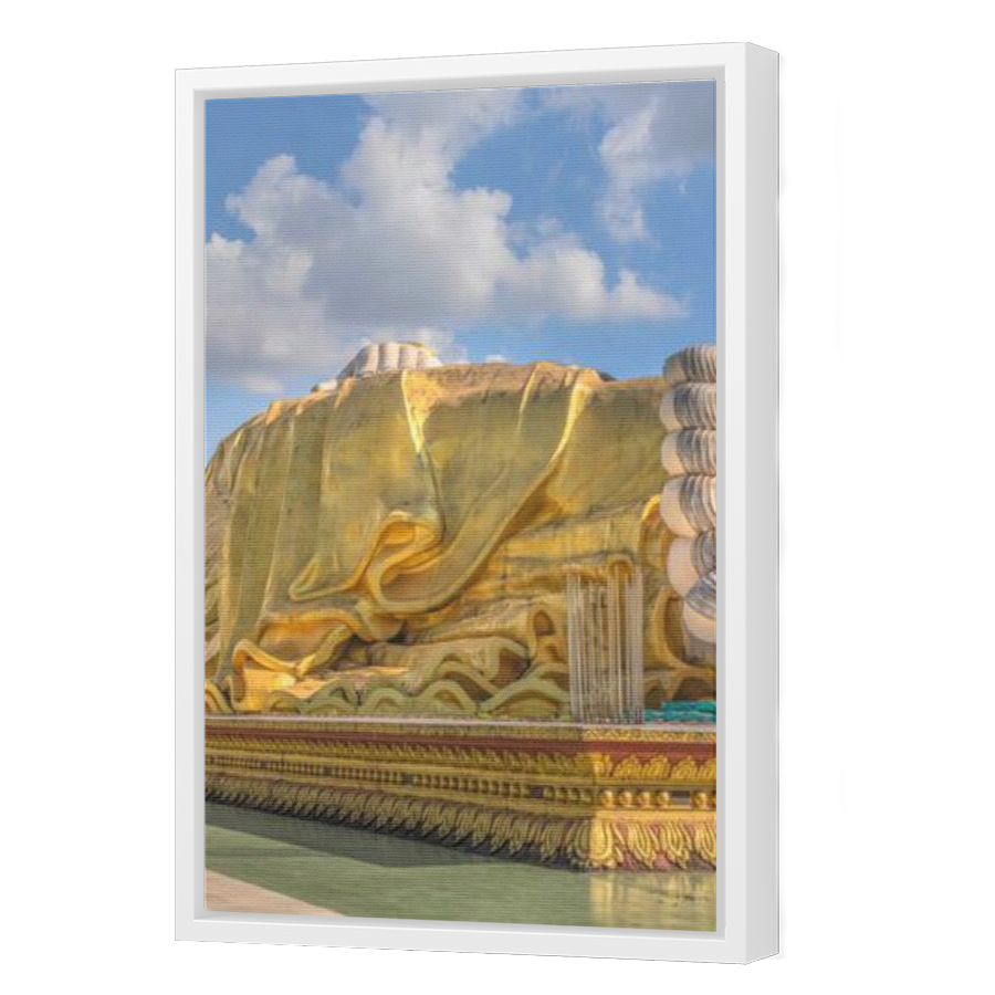 Thumbnail for Canvas - White Floating Frame