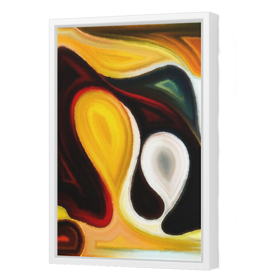 Thumbnail for Canvas - White Floating Frame