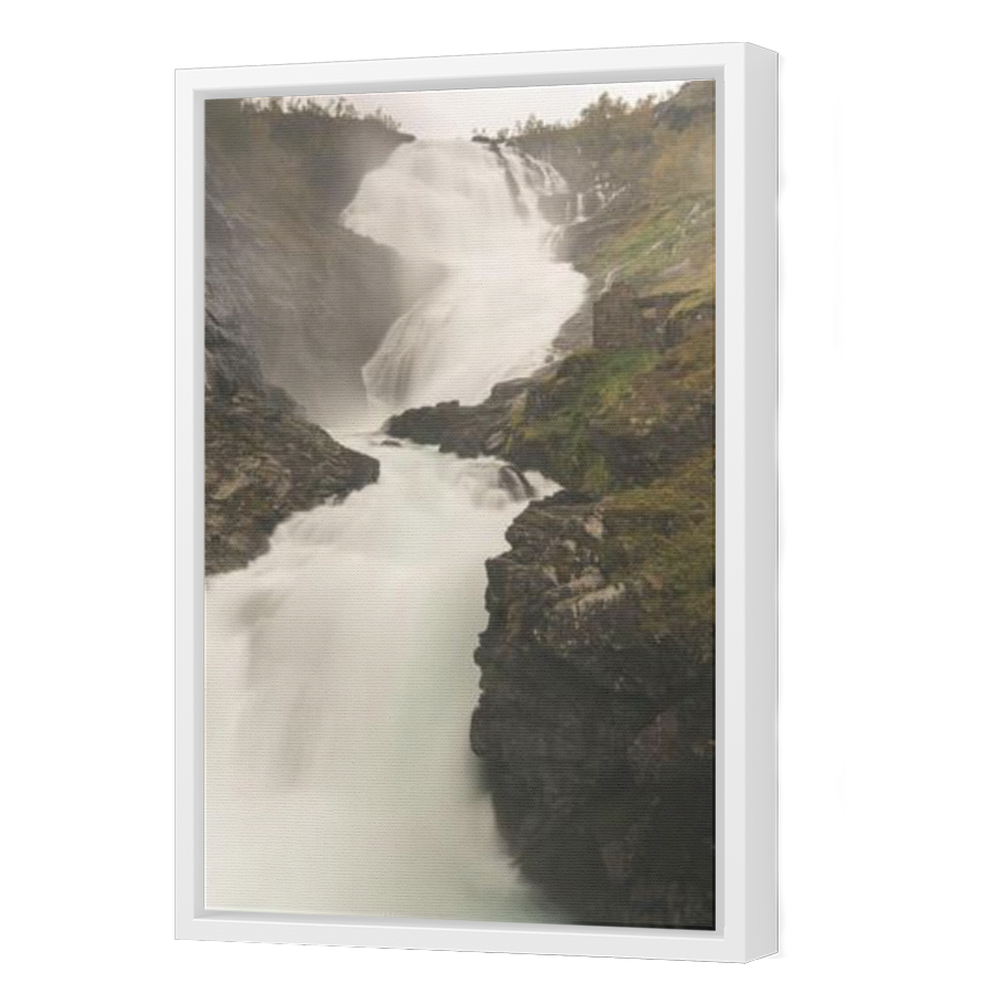 Thumbnail for Canvas - White Floating Frame