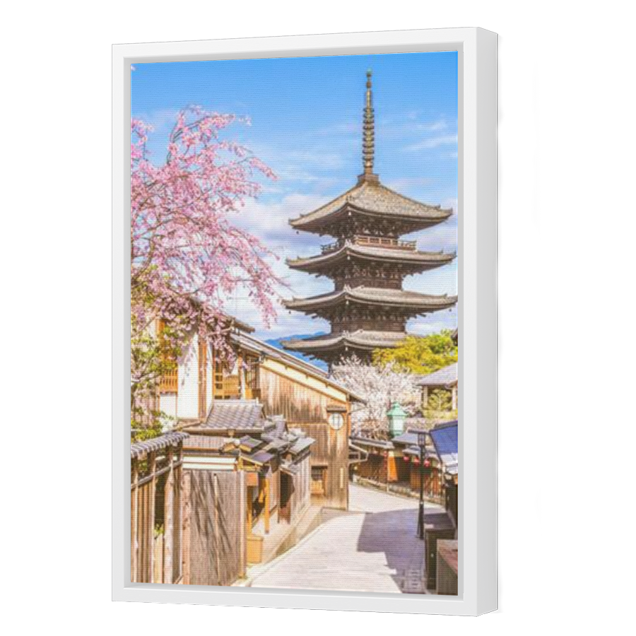 Thumbnail for Canvas - White Floating Frame