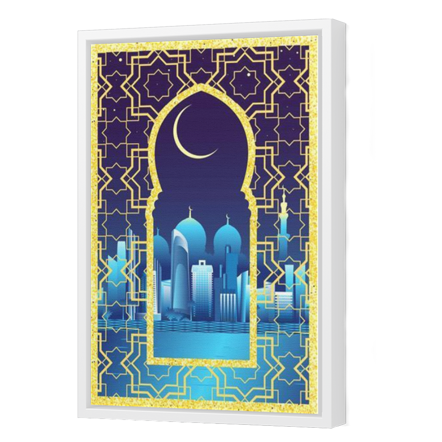 Thumbnail for Canvas - White Floating Frame