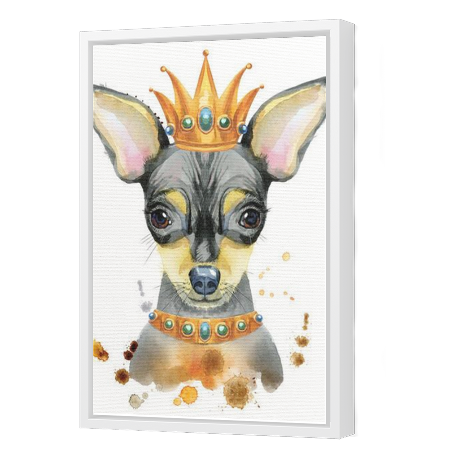 Thumbnail for Canvas - White Floating Frame