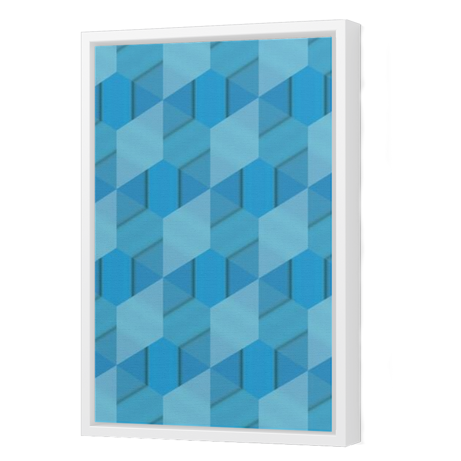 Thumbnail for Canvas - White Floating Frame