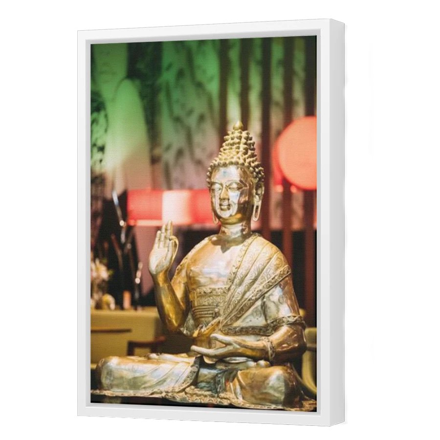 Thumbnail for Canvas - White Floating Frame