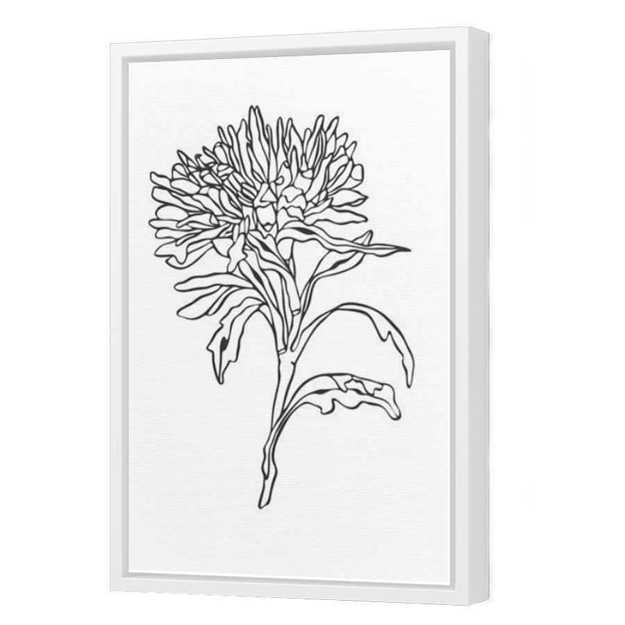 Thumbnail for Canvas - White Floating Frame