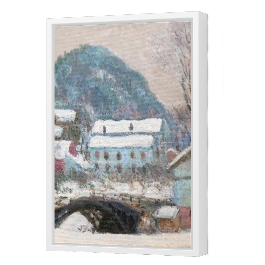 Thumbnail for Canvas - White Floating Frame