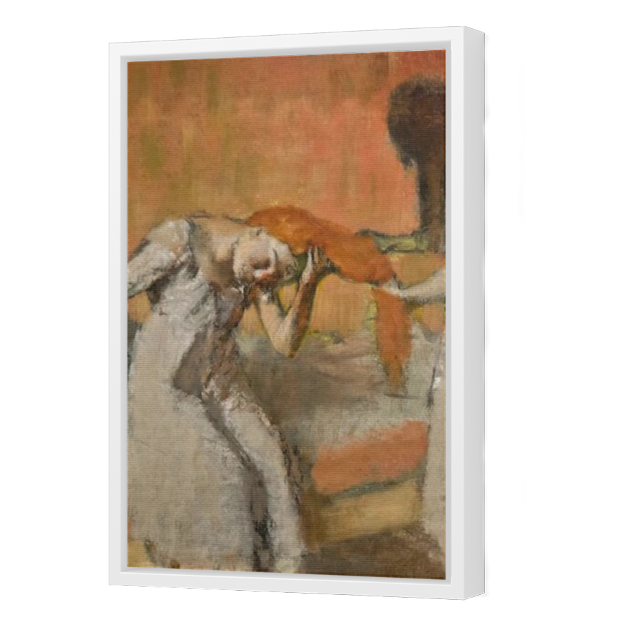 Thumbnail for Canvas - White Floating Frame