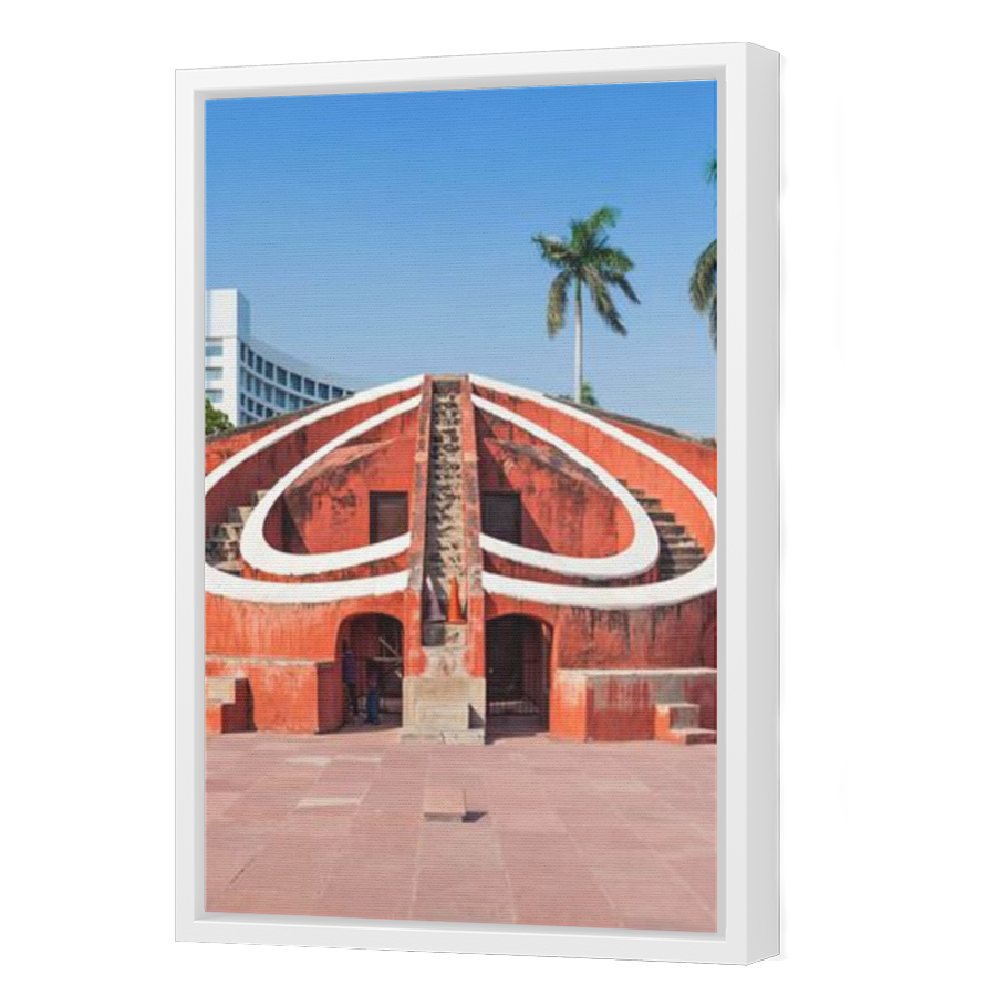 Thumbnail for Canvas - White Floating Frame