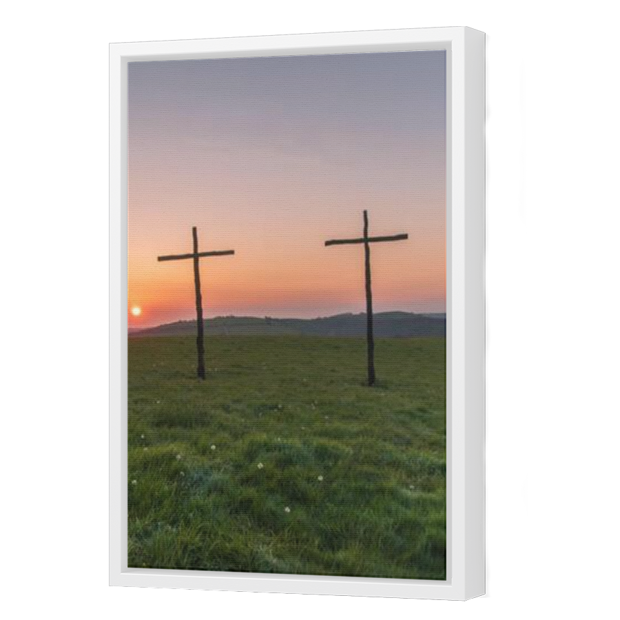 Thumbnail for Canvas - White Floating Frame
