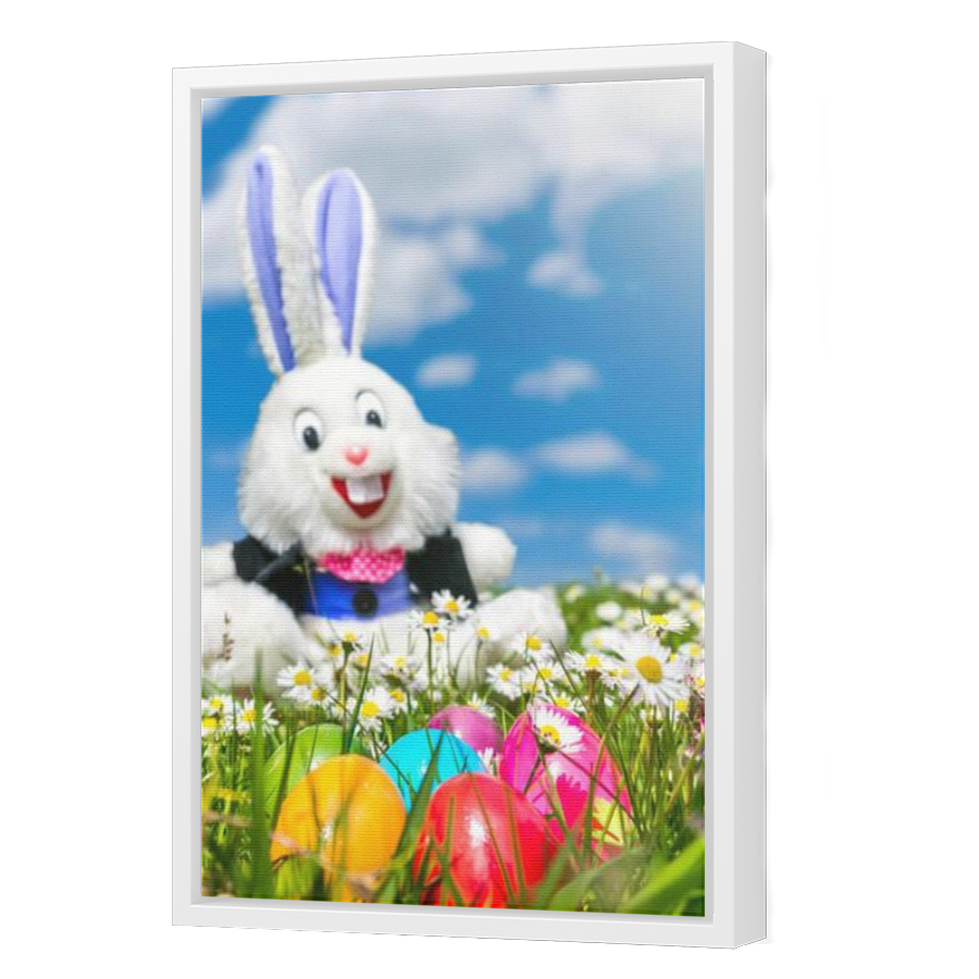 Thumbnail for Canvas - White Floating Frame