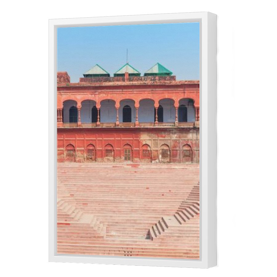 Thumbnail for Canvas - White Floating Frame