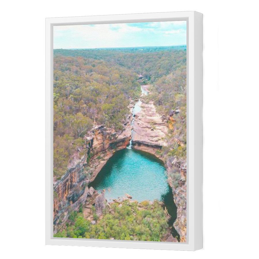 Thumbnail for Canvas - White Floating Frame
