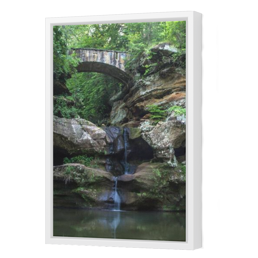 Thumbnail for Canvas - White Floating Frame
