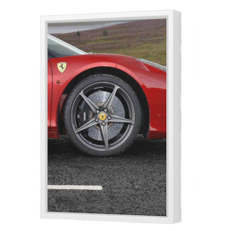 Thumbnail for Canvas - White Floating Frame