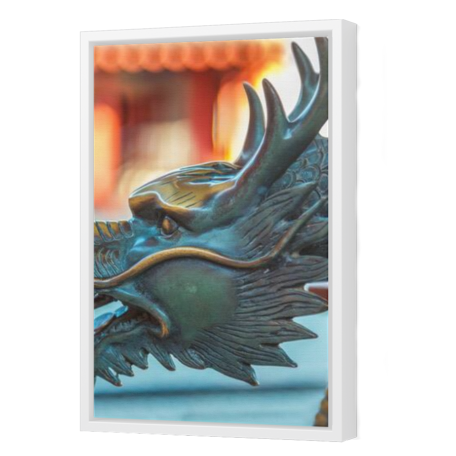 Thumbnail for Canvas - White Floating Frame