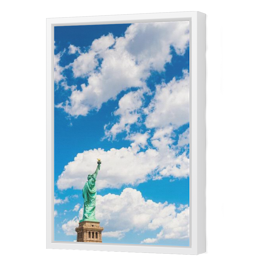 Thumbnail for Canvas - White Floating Frame
