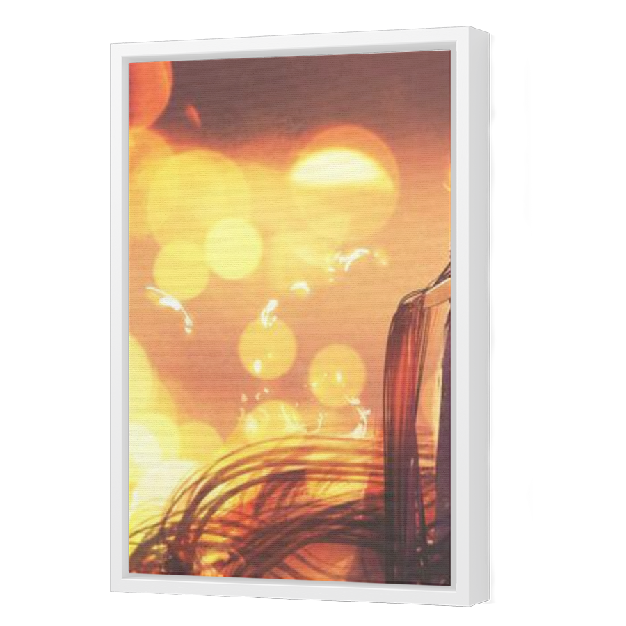 Thumbnail for Canvas - White Floating Frame