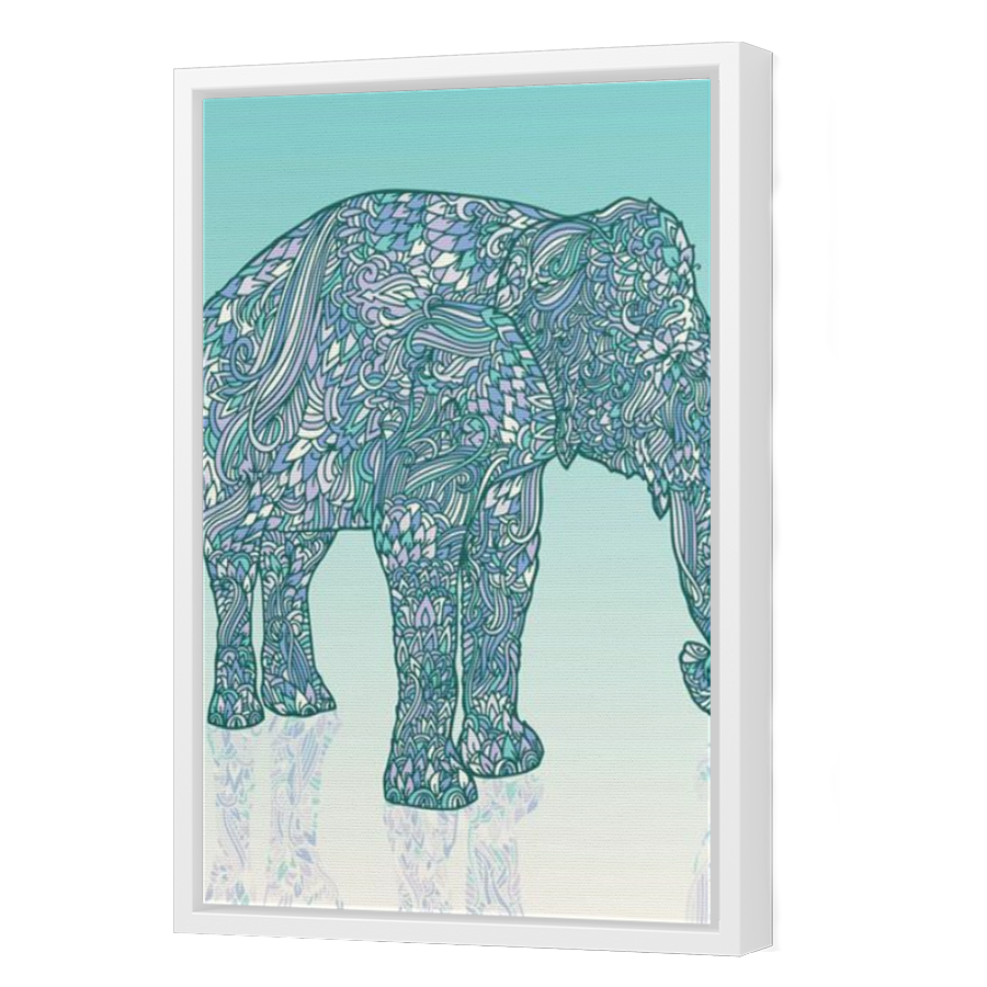 Thumbnail for Canvas - White Floating Frame