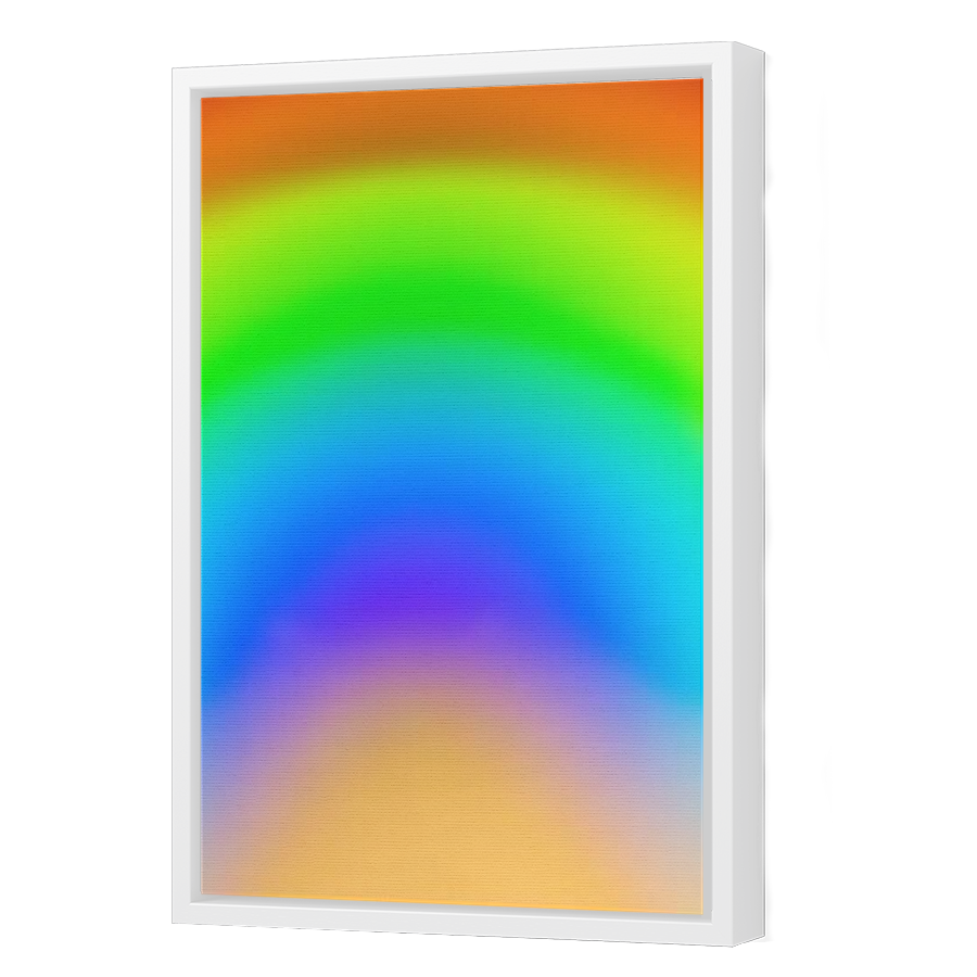 Thumbnail for Canvas - White Floating Frame