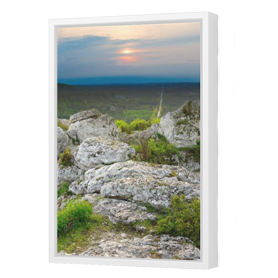 Thumbnail for Canvas - White Floating Frame