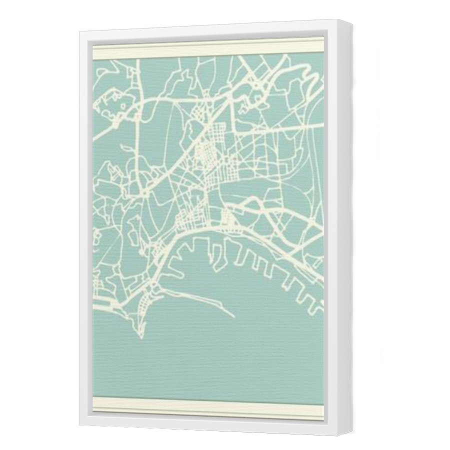 Thumbnail for Canvas - White Floating Frame